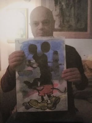 Peter Klashorst - Mickey Mouse kopen? Bied vanaf 100!