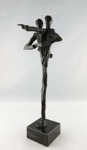 Brons (Onbekend) - Brons, Wijzend paar kopen? Bied vanaf 35!