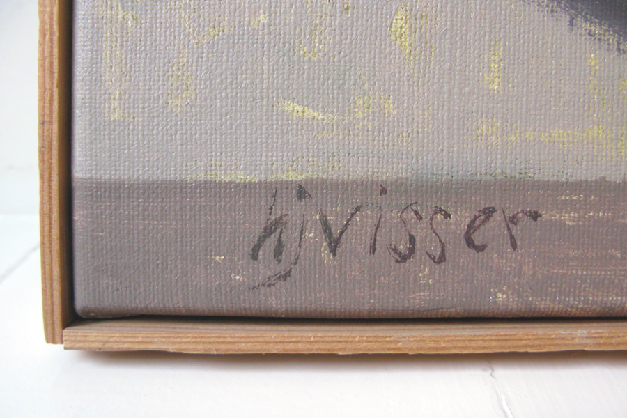 Hendrik Jan Visser - VIJGEN OP EEN EEN BORD kopen? Bied vanaf 35!