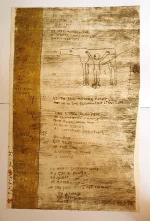 Anton Heyboer - Ets - 1972 - 2 keer gesigneerd - van Gelder papier verkocht voor € 650!