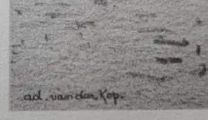 Ad van der Kop - Begraafplaats Margraten. Uit de serie Mooi Limburg. kopen? Bied vanaf 49!