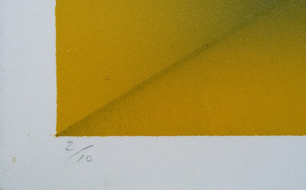 Kenji Nagai - Harmonisch abstract, zeefdruk (groot) kopen? Bied vanaf 75!