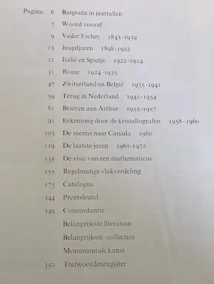 Maurits Cornelis Escher - Leven en werk van M.C. Escher kopen? Bied vanaf 30!