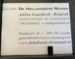 Anita Gaasbeek - Miniatuur Ets "Black Dress" uit 2022 kaufen? Bieten Sie von 15!