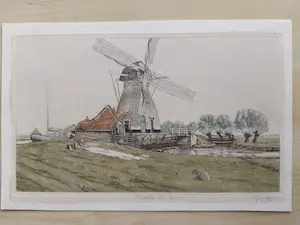 Tjeerd Bottema - Molentje bij Leiden kopen? Bied vanaf 60!