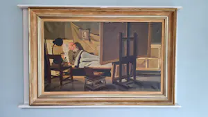 Christo Stefanoff - Voorstudie van "het laatste uur van de kunstschilder" kaufen? Bieten Sie von 350!
