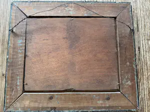 Jan van der Heijden - Interieur met vrouw bij de schouw. kopen? Bied vanaf 50!