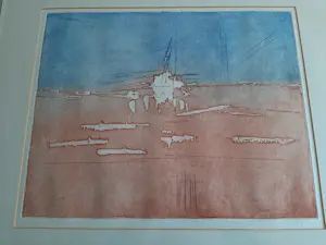 Jan Montyn - Kleurets op papier, Titel, Manilla - Ingelijst kopen? Bied vanaf 70!