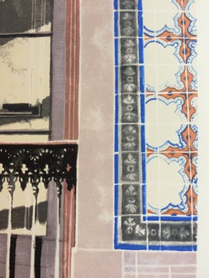 Max Kreijn - Max Kreijn, Zeefdruk ''Lisboa'' kopen? Bied vanaf 35!