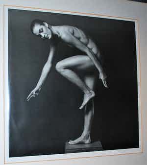 Paul Blanca - Grace Julie Stanzak, Het Nationale Ballet Carré, 1983, handgesigneerd, ingelijst verkocht voor € 65!