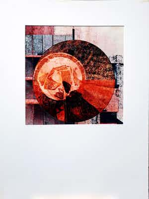 Bart Reeskamp - originele foto in passe partout - 88 - 4/10 - eigen afdruk - 21805 verkocht voor € 35!