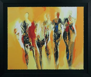 Peter Meijer - Zeefdruk, Oqives - Ingelijst (Groot) kopen? Bied vanaf 50!