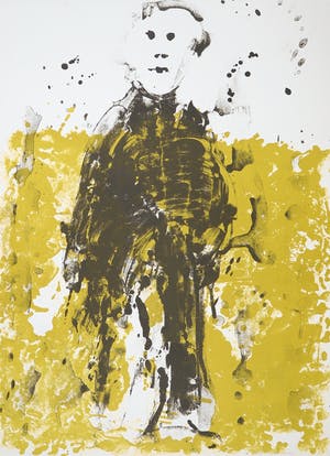Jef Diederen - Litho afkomstig uit een serie naar teksten van Lucebert kopen? Bied vanaf 1!