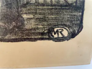 Niet of onleesbaar gesigneerd - Eind 19e eeuws- begin 20e eeuws Houtskool tekening van industrieel landschap kopen? Bied vanaf 10!