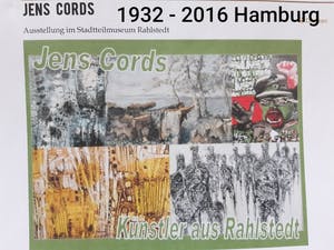 Jens Cords - 1932 - 2016 Hamburg / Rahlstedt, Kunstmaler, Drucker, Schildermaler kaufen? Bieten Sie von 120!