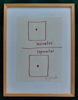 A.R. Penck - Ingelijste litho verkauft für € 95!