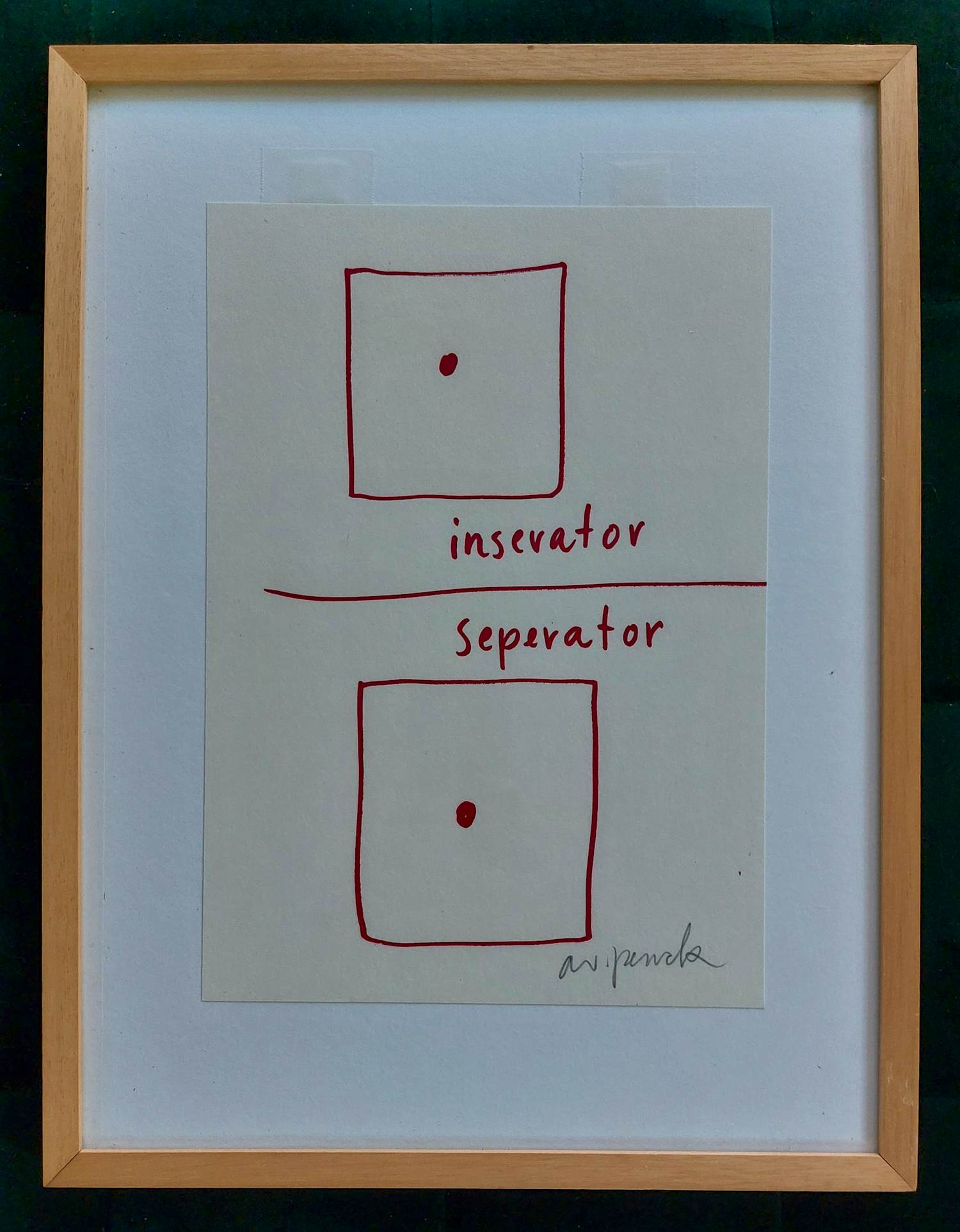 A.R. Penck - Ingelijste litho kopen? Bied vanaf 100!