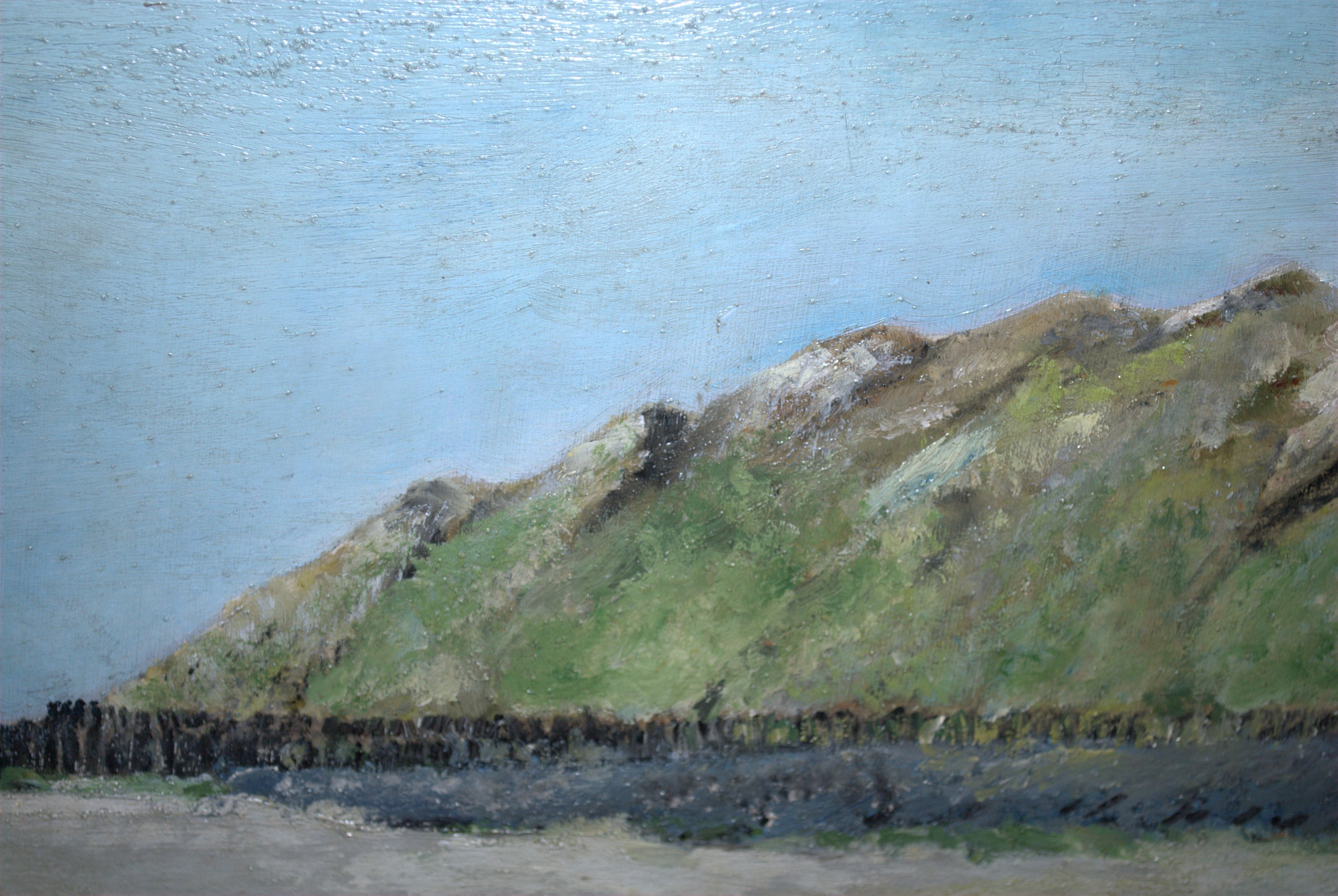 Niet of onleesbaar gesigneerd - strand en duinen bij Zoutelande Zeeland rond 1920/30 kopen? Bied vanaf 1!