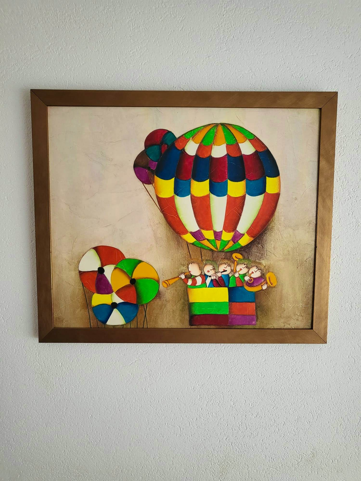 AcheterJoyce Roybal - colourfull balloons? Enchérissez de 60!