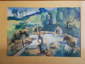 Anna van der Feer - Vrouwen doen de was kopen? Bied vanaf 175!