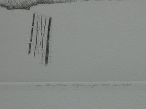 Jan van Winkel - 'En langzaam volgde mijn blik de stilte' - Ets kopen? Bied vanaf 45!