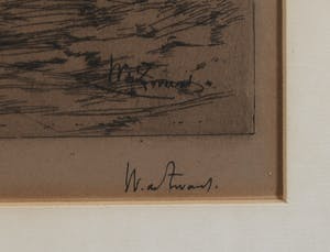 Willem de Zwart - Ets, Huiswaarts - Ingelijst kopen? Bied vanaf 10!