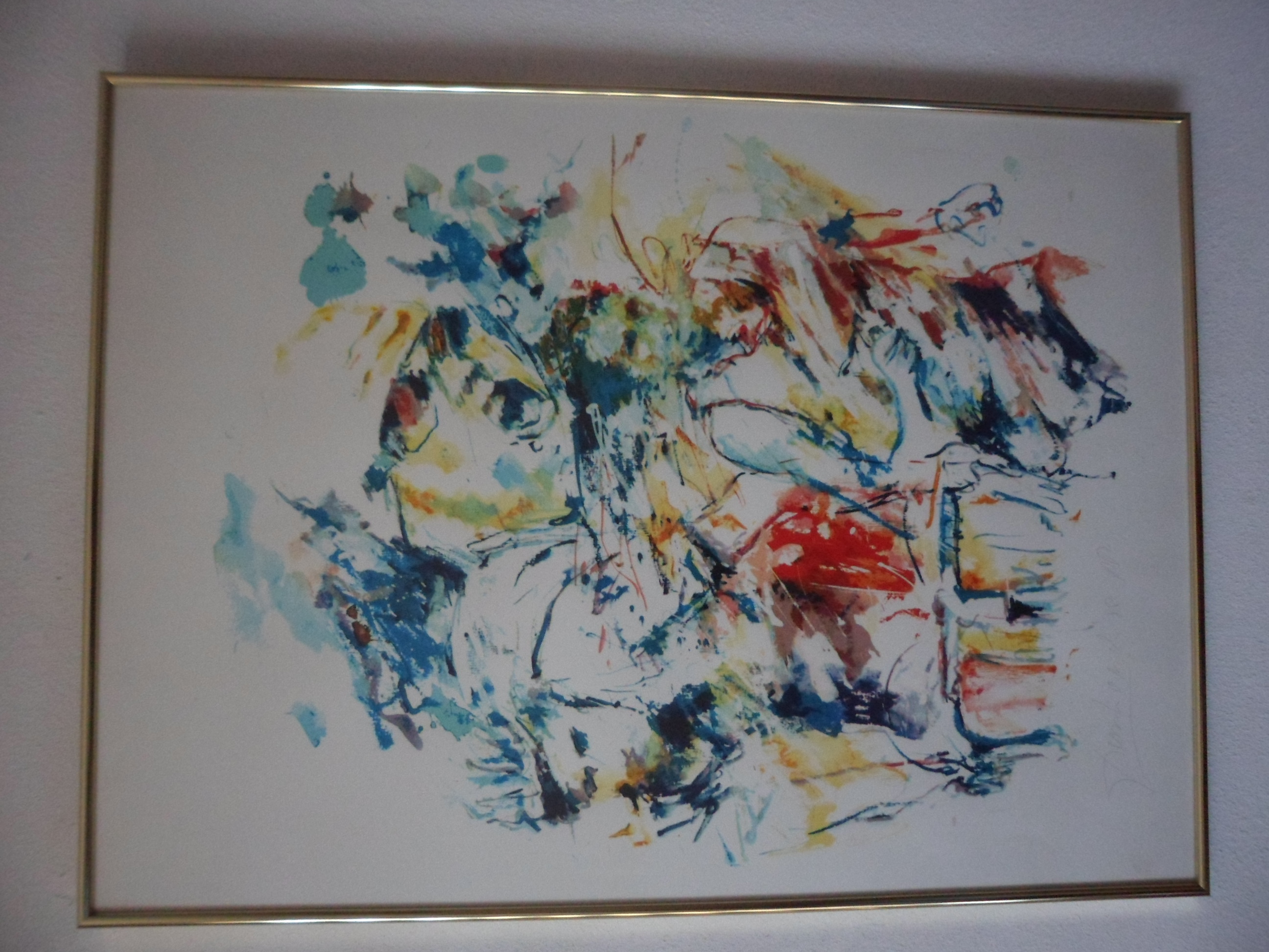Niet of onleesbaar gesigneerd - Litho, Sport: "Triatlon". kopen? Bied vanaf 1!