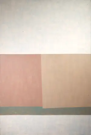 Rien Monshouwer - Olieverf op doek, Geometrische compositie in roze tinten (Groot) kaufen? Bieten Sie von 100!