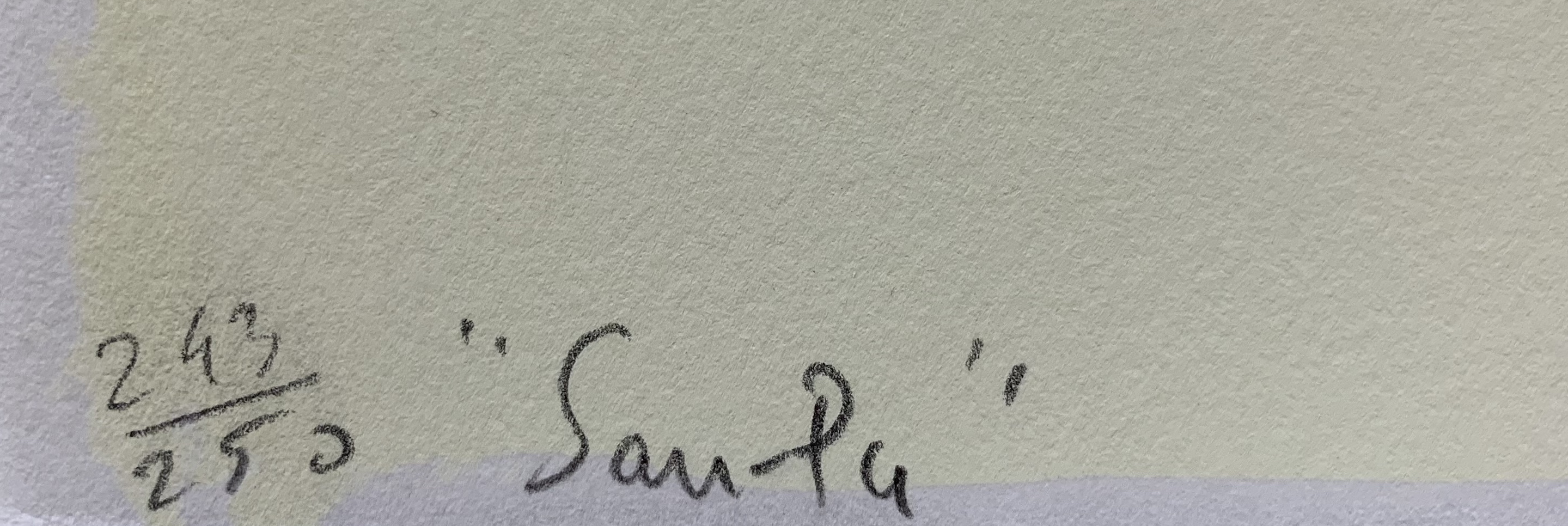 Dominique Chan - kleurenlitho - 'San Pu' kopen? Bied vanaf 59!