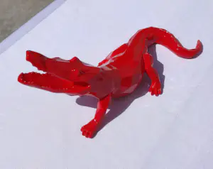 Richard Orlinski - CROCO SPIRIT (RED EDITION) kopen? Bied vanaf 250!