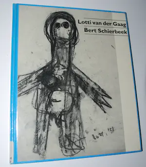 Lotti van der Gaag - Zeefdruk op katoenzijde + Litho Jef Diederen + 6x Lotti/Cobra-boeken kopen? Bied vanaf 75!