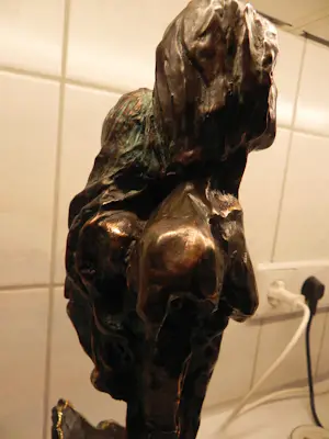 Andre Paor - Bronzen beeld jonge man en vrouw kopen? Bied vanaf 75!