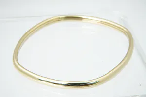Aparte 14krt geel-gouden "vierkante" unisex "slaven" armband - gekeurd kopen? Bied vanaf 130!