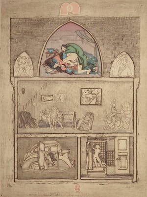 Noboru Sawai - Ets, The House of Many Mansions - Main kopen? Bied vanaf 70!