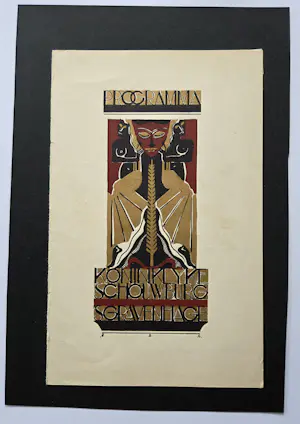 Jeanne Bieruma Oosting - Programma. Kon. Schouwburg Den Haag.1932. kopen? Bied vanaf 79!