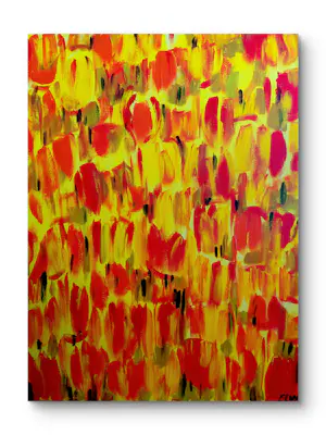 Elva Polyakova - Tulips in colours 2 x st. kopen? Bied vanaf 299!