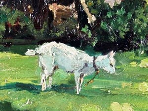 Henk van Leeuwen - Tuin met geitje kopen? Bied vanaf 225!