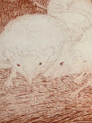 Jan Mankes - Vier muisjes in het gras kopen? Bied vanaf 600!