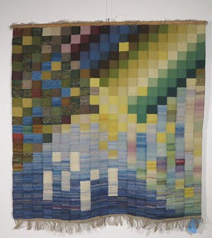 Niet of onleesbaar gesigneerd - Gekleurd wandtapijt kopen? Bied vanaf 1!