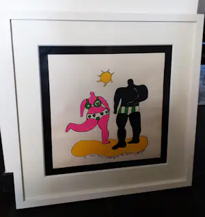 Niki de Saint-Phalle - 'It was nice walking on the beach with you' (groot) kopen? Bied vanaf 595!