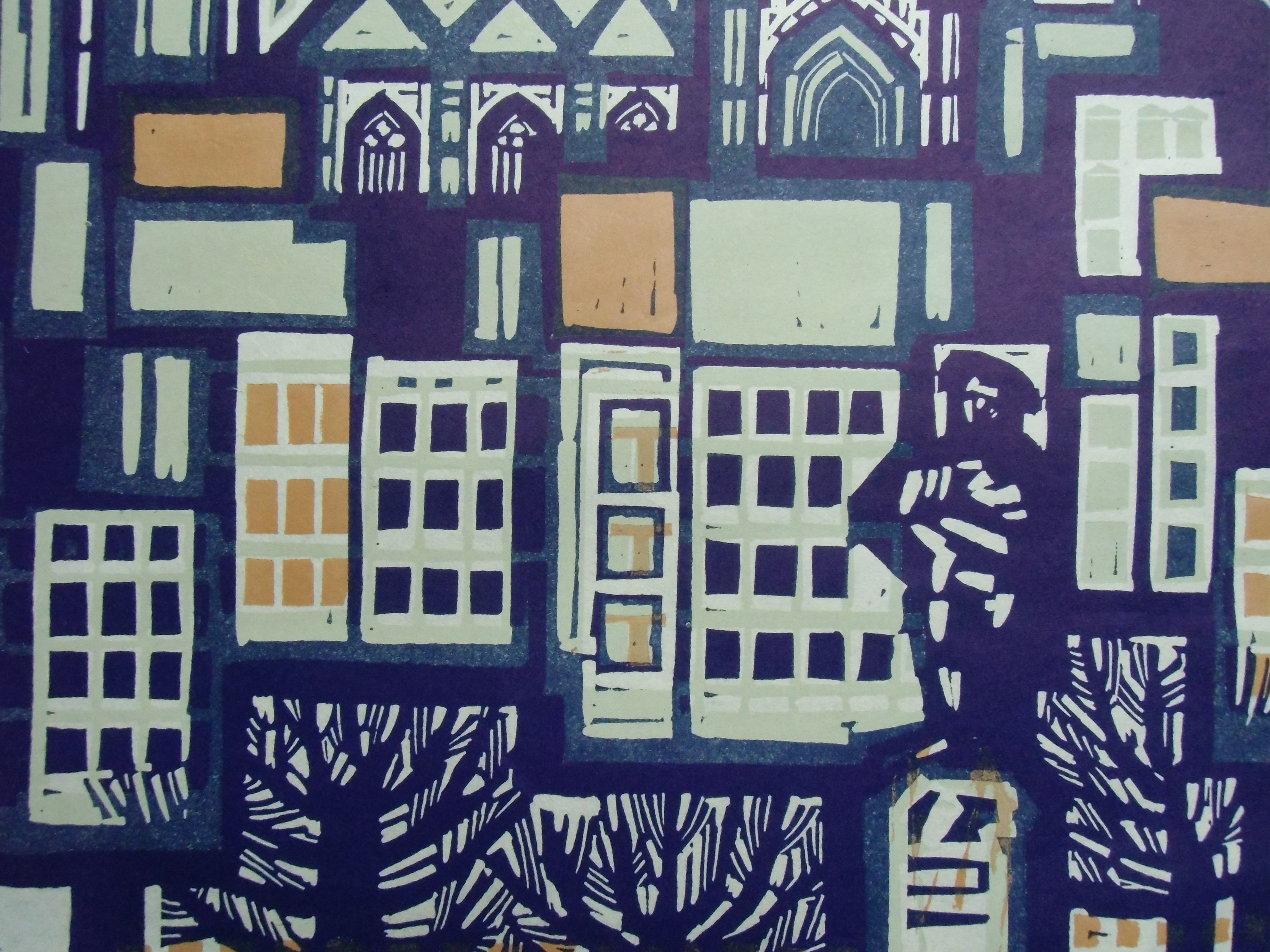 Akke Sins - ANTWERPEN /// KLEURENLINOSNEDE VAN AKKE SINS kopen? Bied vanaf 30!