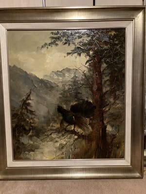 Jan Bevort - Auerhahn in bosgebied kopen? Bied vanaf 500!