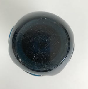 Jan Beranek - Skrdlovice glassworks zware blauwe designvaas kopen? Bied vanaf 20!