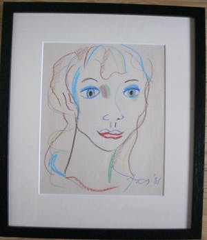 JAS - Portret van een dame kopen? Bied vanaf 45!