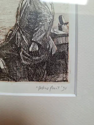 Peter Dorleijn - Ets roerganger 3/30 kopen? Bied vanaf 40!