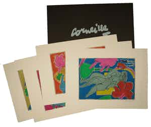 Corneille - Portfoliomap met 5 litho's, La chanson du mal-aimé verkocht voor € 600!