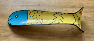 Buy Corneille - Houten schoenlepel, gesigneerd, 1998? Bid from 75!