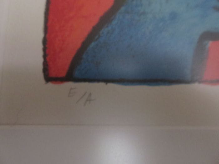 Corneille - 2 bijzondere zeefdrukken in kleine oplage en Epreuve d'Artist kopen? Bied vanaf 350!