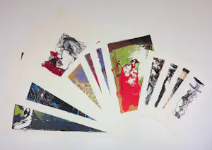 Anita de Baaij - Zeefrdruk en monotype, Lot van 7 zeefdrukken en 4 monotypes kaufen? Bieten Sie von 150!