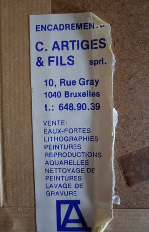 Roger Hebbelinck - Kleuren ets, Bruxelles kopen? Bied vanaf 20!